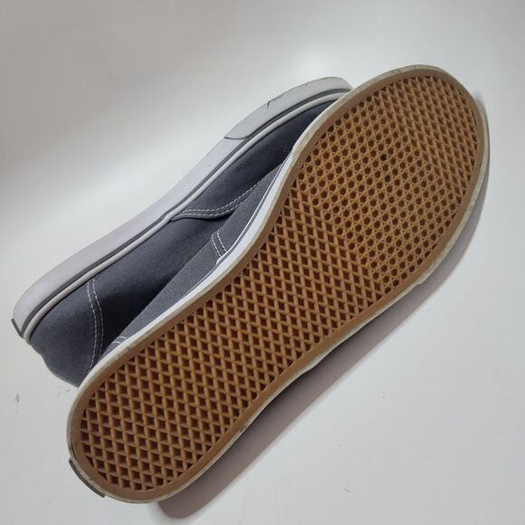 Vans Authentics Off The Wall Gray Flat Sneakers - Picture 8 of 16